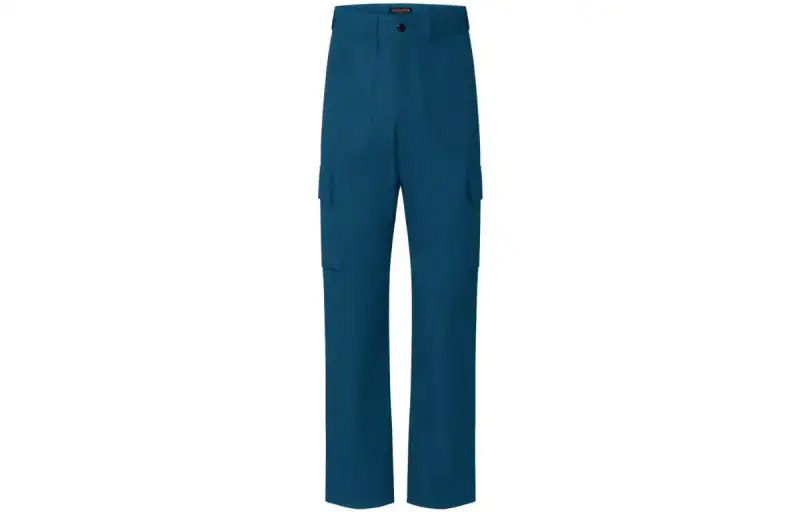 LOUIS VUITTON SS23 Casual Pants Men's Dark Blue