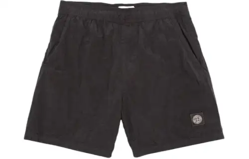 STONE ISLAND Casual Shorts Men's Black