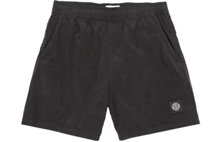 STONE ISLAND Casual Shorts Men's Black