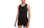 Nike Tank Tops Women's Black Straight Fit
