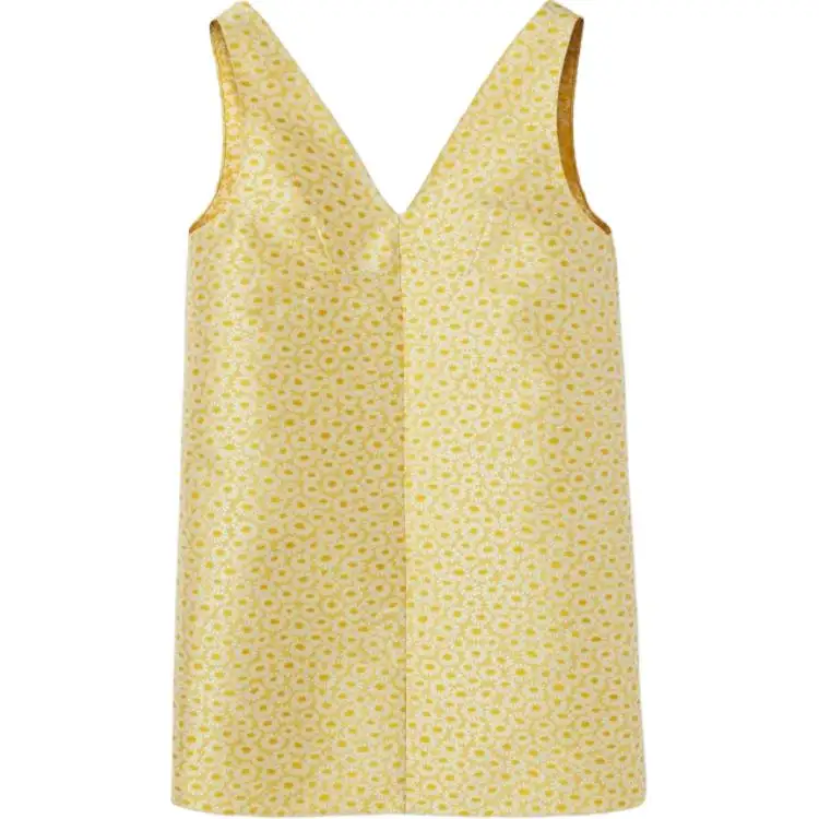 GUCCI Sleeveless Dress Women's Yellow