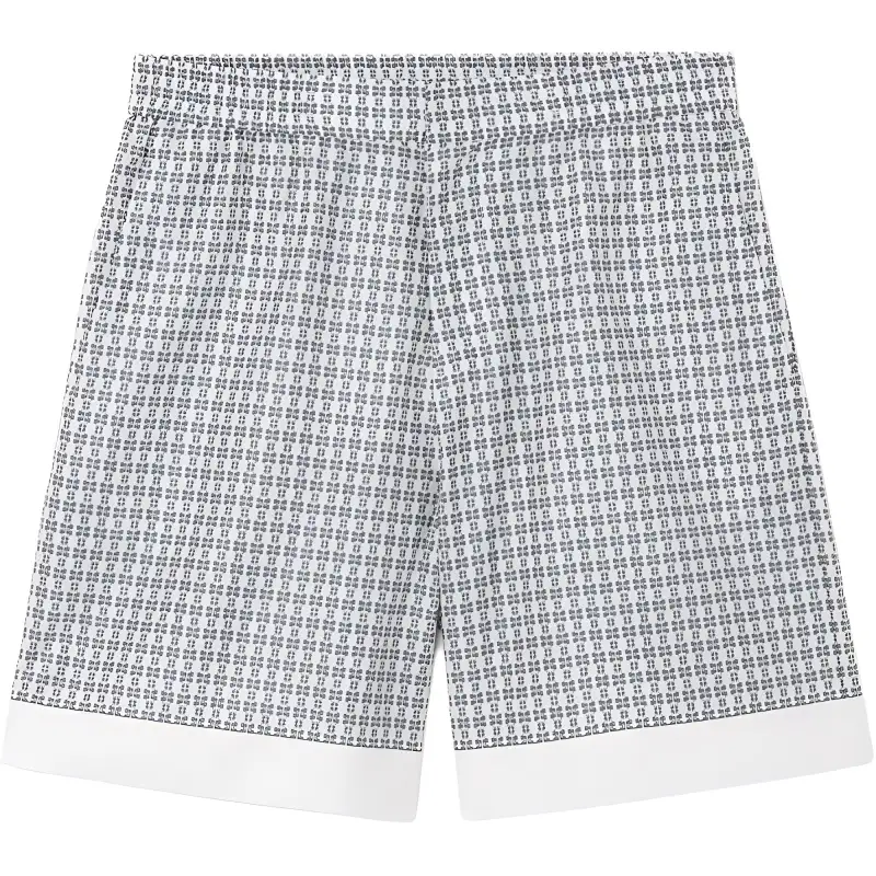 COS Casual Shorts Men's White/Gray