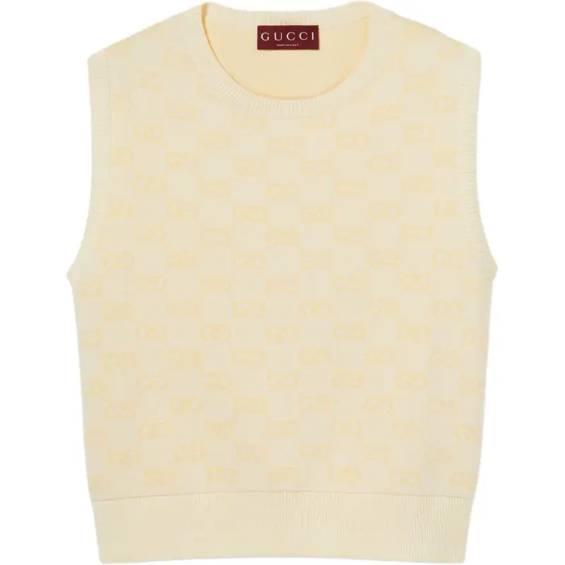 GUCCI Gg Cotton Vest