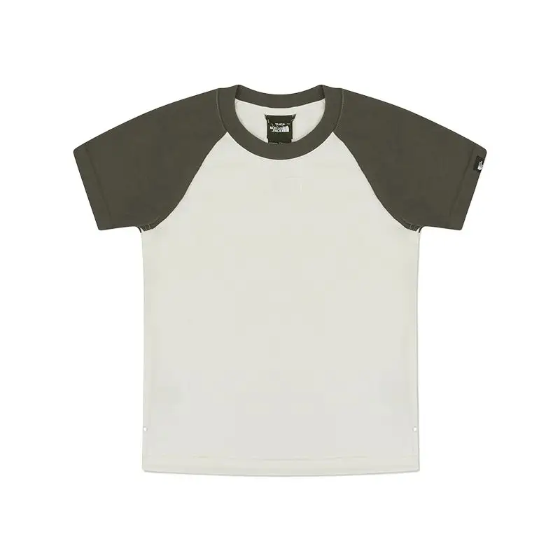 THE NORTH FACE Urban Exploration T Shirt Women's Ebony Green/Dune White
