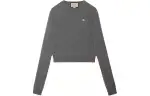 GUCCI GG embroidered Crew neck Jumper