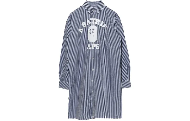 A BATHING APE Shirts Women's Square Collar Moderate Shirt