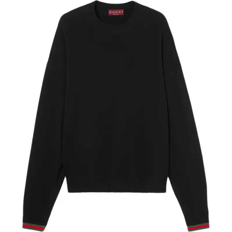 Gucci Web Trim Jumper