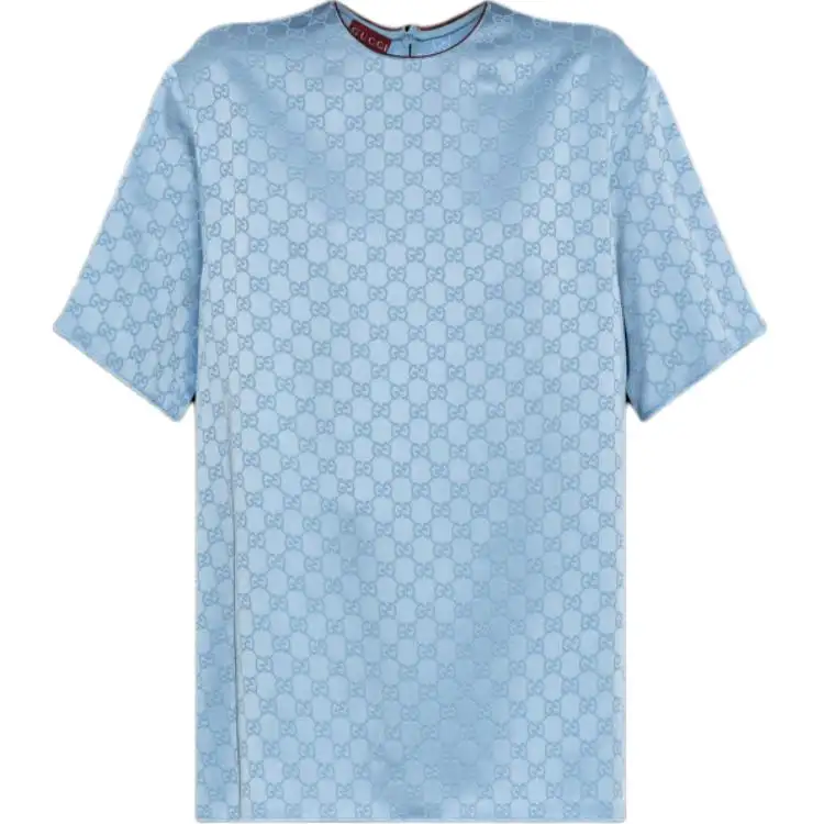 GUCCI Monogrammed Crewneck T Shirt