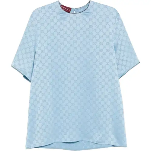 GUCCI Gg Satin Top