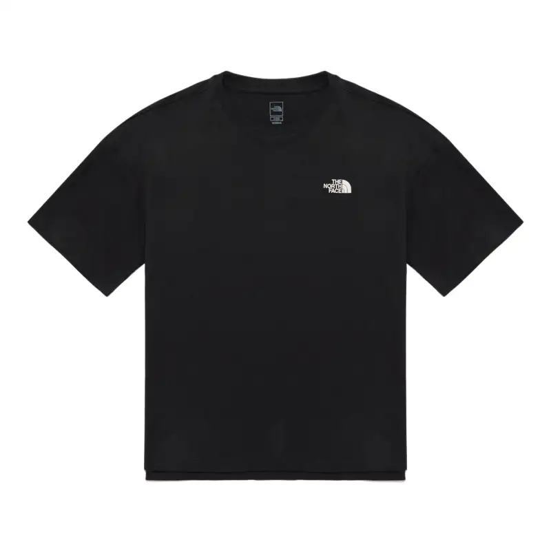 THE NORTH FACE Drop Shoulder Sleeve T Shirt Women's Black