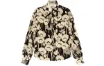 GUCCI Shirts Women's Beige Pointed Collar Moderate Other