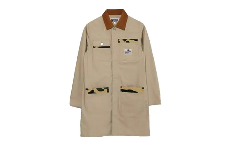 A BATHING APE Shirts Women's Square Collar Moderate Workwear