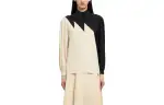 GUCCI Shirts Women's Ivory Pointed Collar Thin