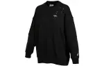 Nike Women'ss Fleece Crewneck Long-Sleeve Sweatshirt Black