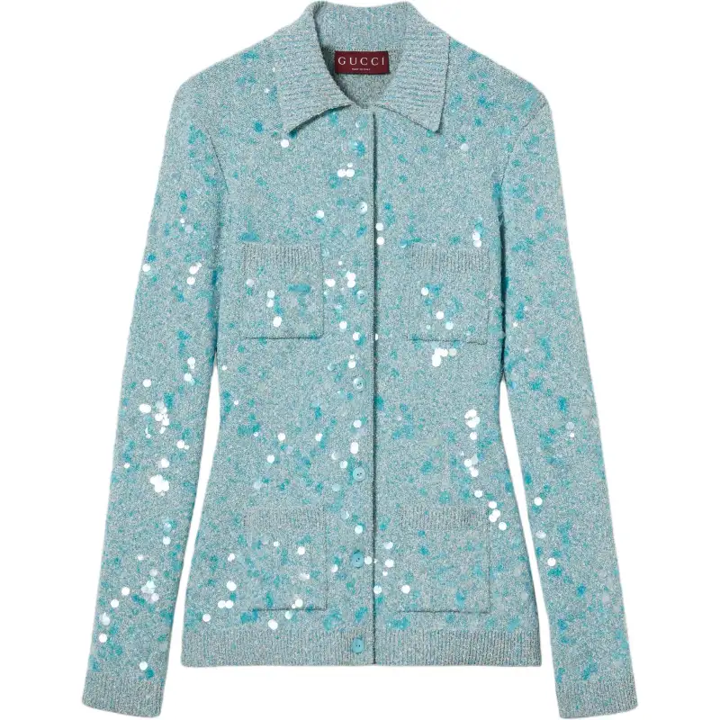 GUCCI Sequin-embellished Jacket