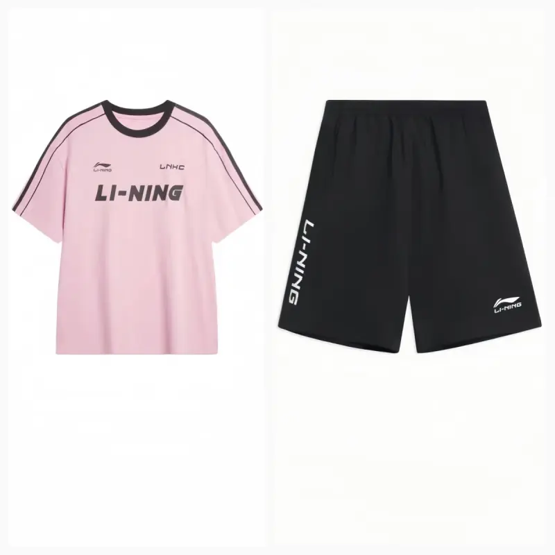 Li Ning Sports Life Collection Casual Sportswear Unisex Sheer Pink