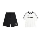 Li Ning Casual Sportswear Men's Crew Neck Moderate