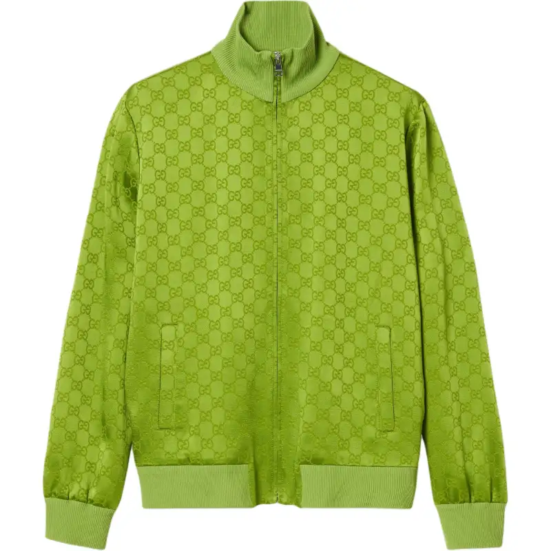 GUCCI Monogrammed Zip-Up Jacket