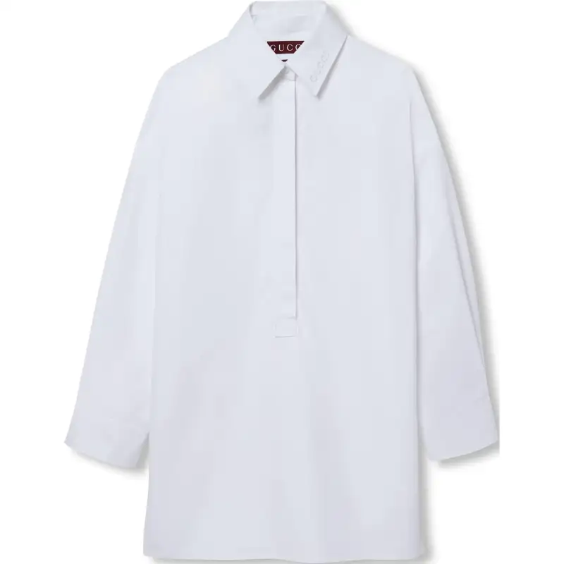 GUCCI Collared Long Sleeve Shirt