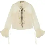 GUCCI Shirt Women's Ivory White