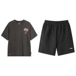 Li Ning Casual Sportswear Men's Crew Neck Moderate
