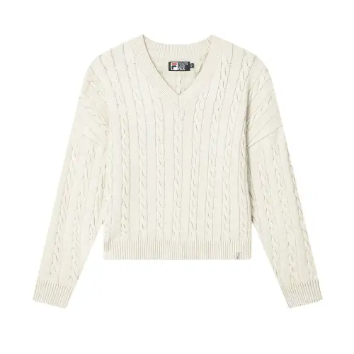 FILA ORIGINALE Knitwear Women's Cheese White