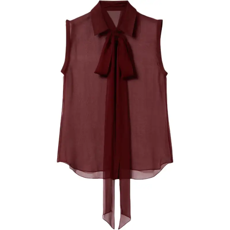 GUCCI SS25 Shirt Women's Burgundy
