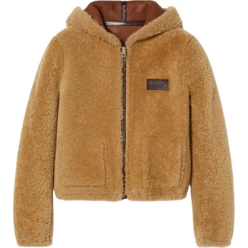 GUCCI Reversible Shearling Bomber Jacket
