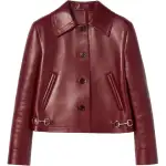 Gucci Leather jacket with Horsebit detail