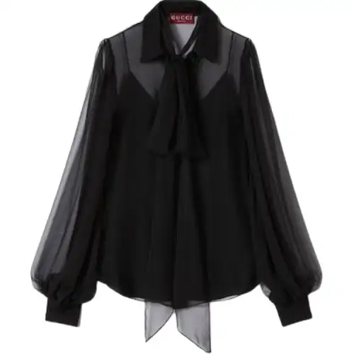 GUCCI Chiffon Shirt