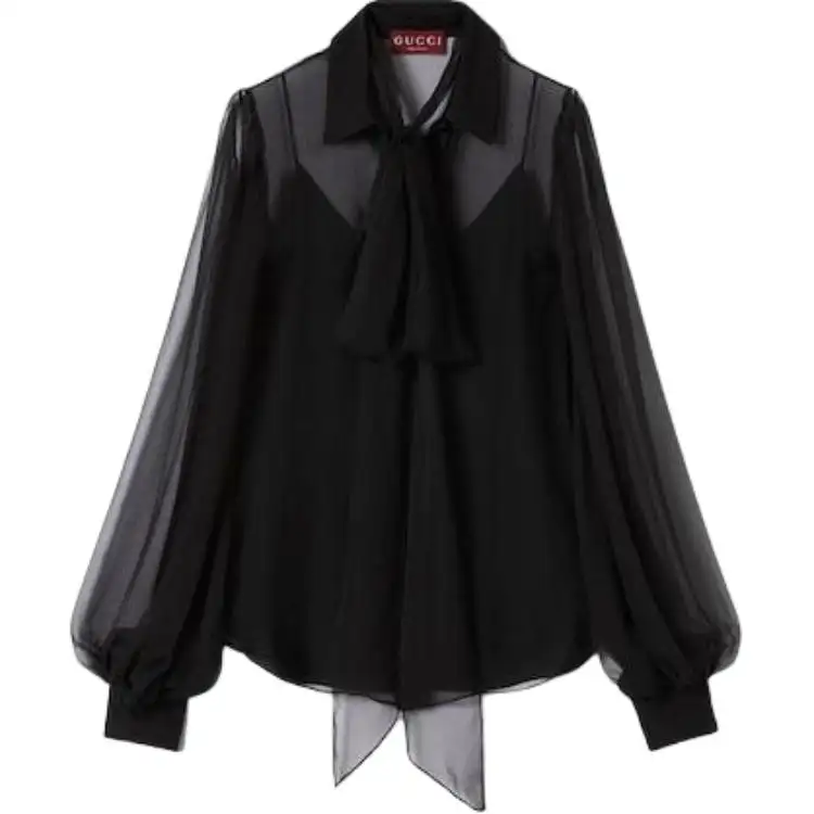GUCCI Chiffon Shirt