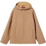 GUCCI Embroidered Wool And Silk Hooded Jacket