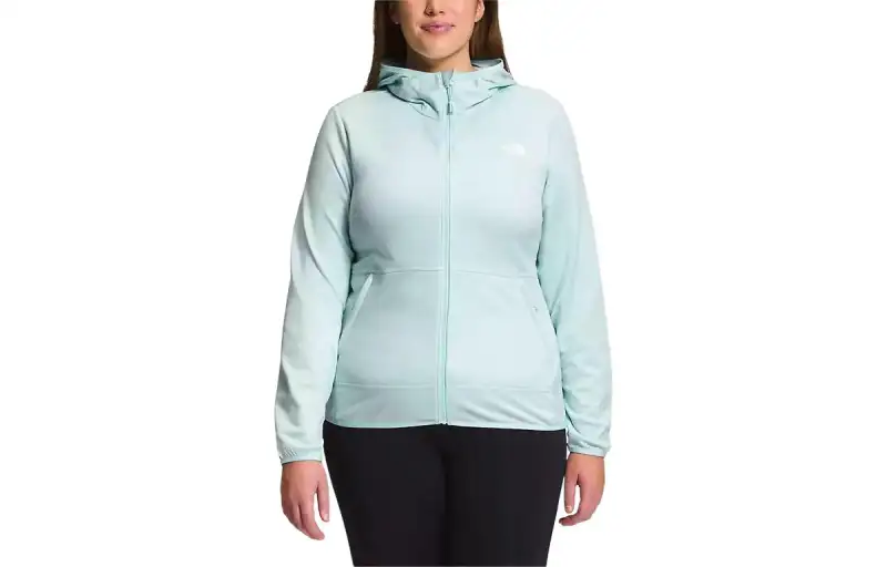 THE NORTH FACE Women's Plus Canyonlands Hoodie Jackets & Coats Women's Sky Blue