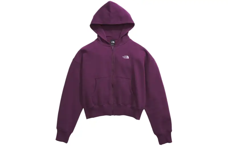 THE NORTH FACE Evolution Full Zip Hoodie Jackets & Coats Women's Blackcurrant Purple