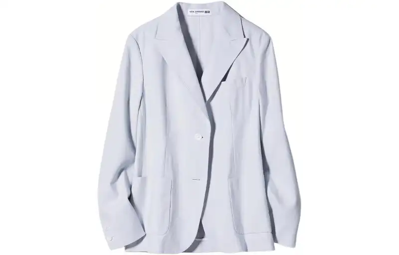 UNIQLO X Ines De La Fressange Jackets & Coats Women's Light Gray
