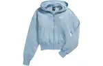 THE NORTH FACE Evolution Full Zip Hoodie Jackets & Coats Women's Steel Blue