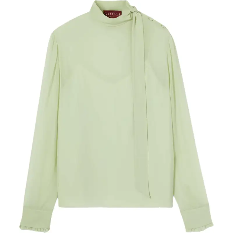 GUCCI SS25 Shirt Women's Mint Green