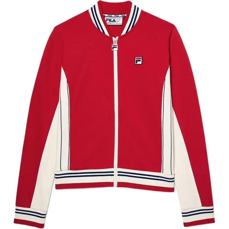 FILA Jackets Women's Red Baseball Collar Moderate Other