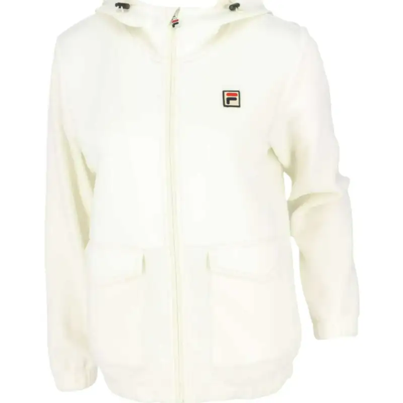FILA Jackets Women's Ecru Hooded Moderate Other