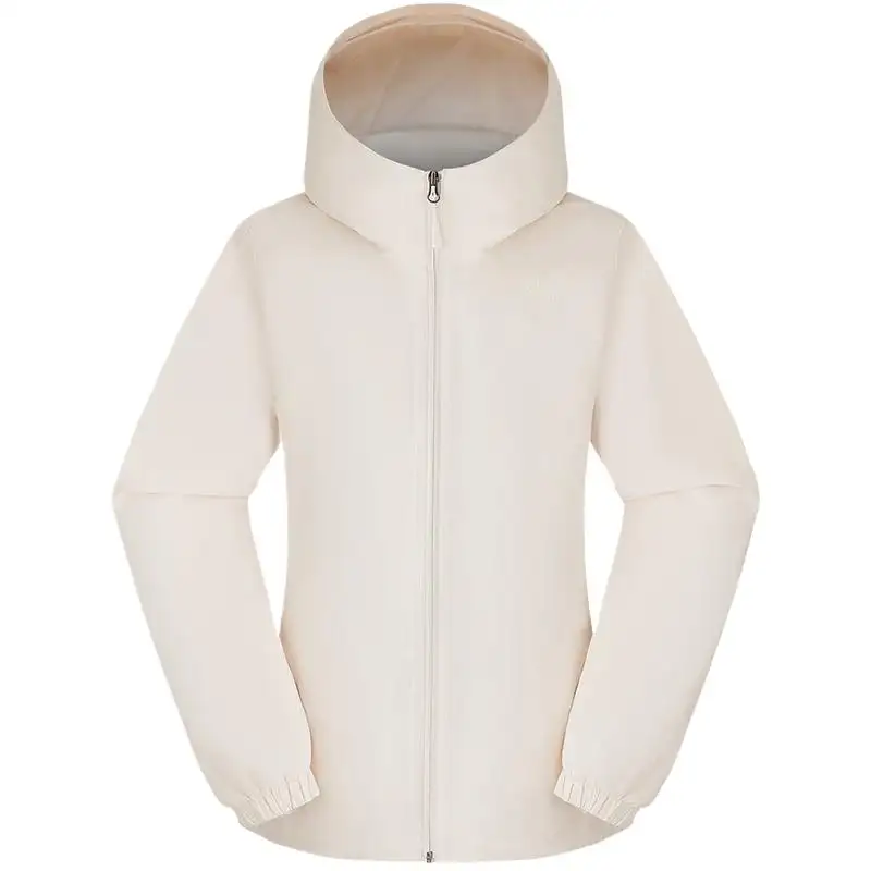 THE NORTH FACE Urban Exploration SS25 Business/Casual Waterproof Windbreaker Jacket Women's Warm Sand White