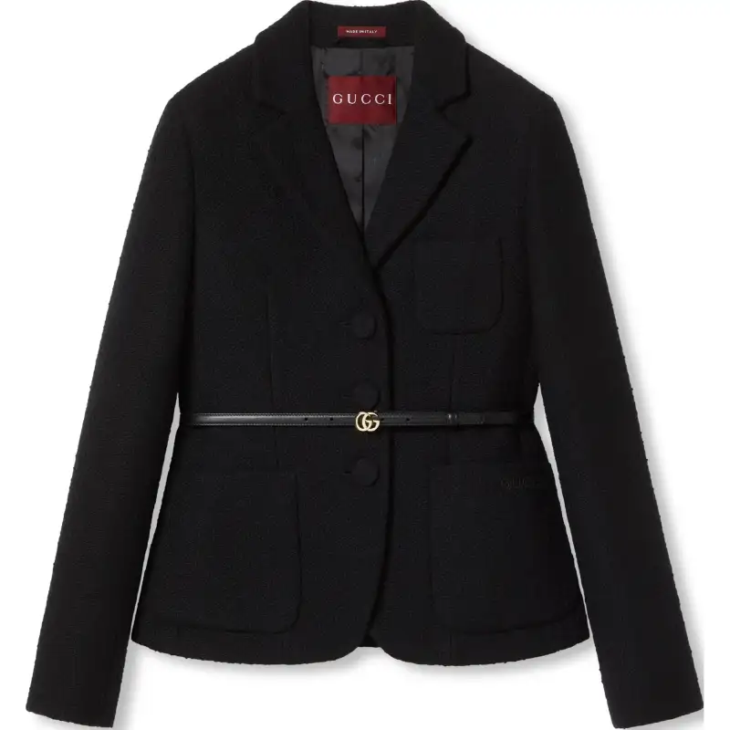 GUCCI SS25 Jackets & Coats Women's Black