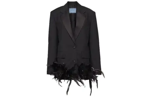 PRADA Jackets & Coats Women's Black
