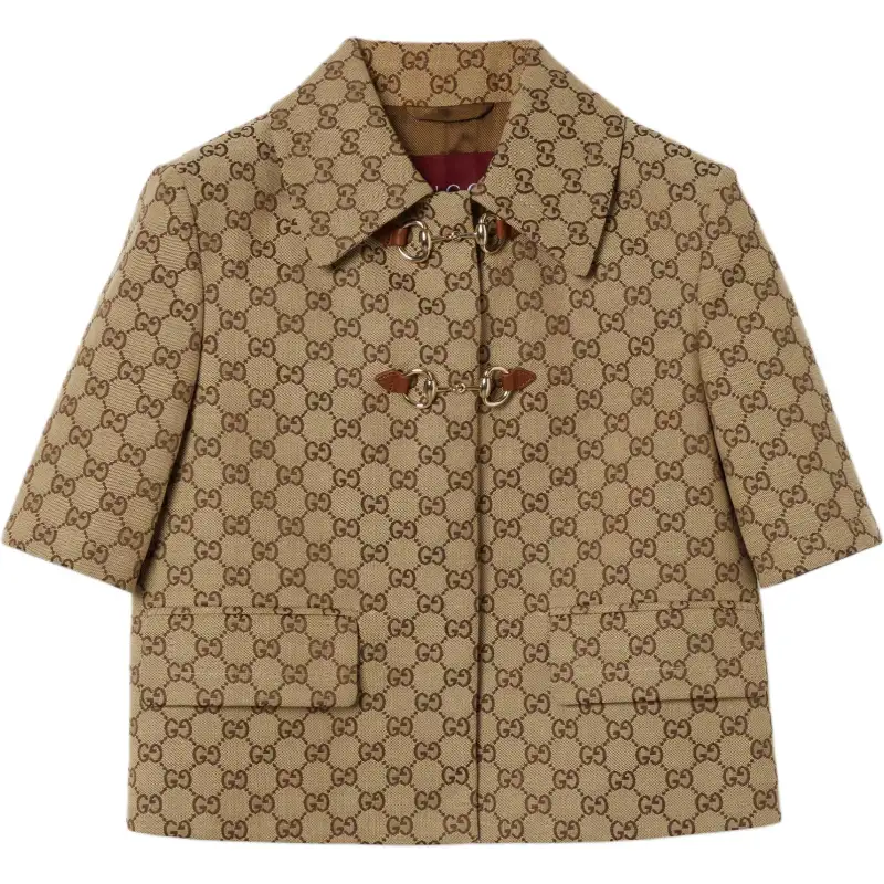 GUCCI Monogrammed Short Sleeve Shirt