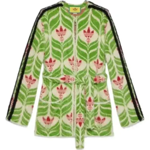 Gucci x Adidas tie cardigan