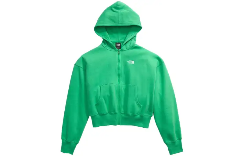 THE NORTH FACE Evolution Full Zip Hoodie Jackets & Coats Women's Emerald Green