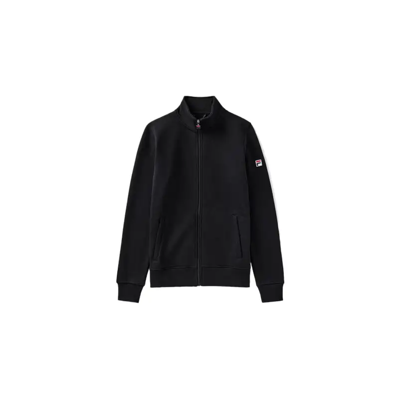 FILA Jackets Women's Black Stand Collar Moderate