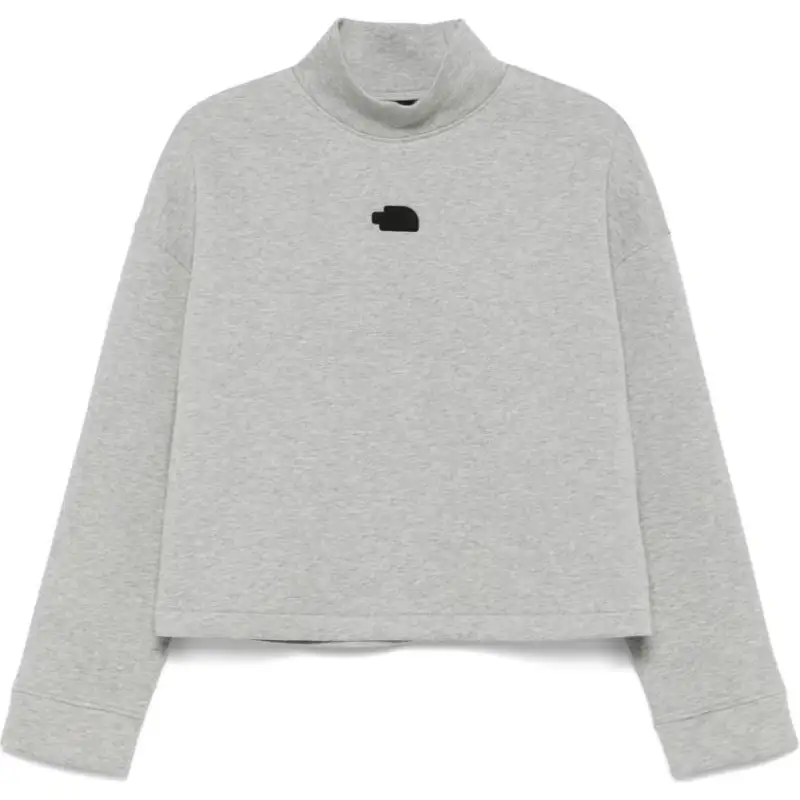 THE NORTH FACE Logo-Patch Mock Neck Jumper