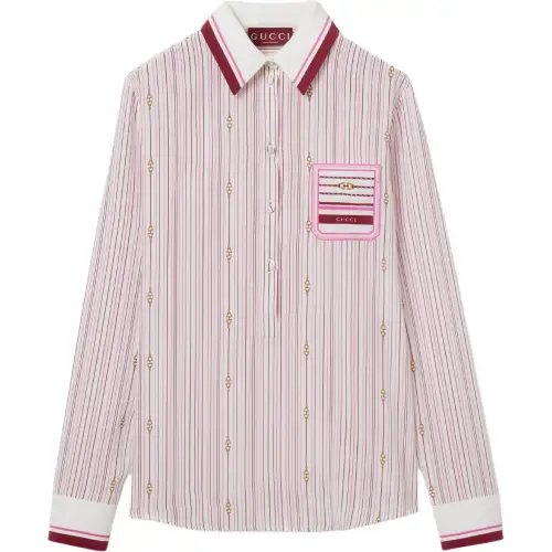 GUCCI Printed silk Shirt