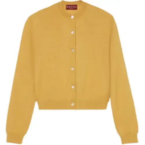 GUCCI SS25 Knitwear Women's Yellow