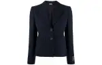 GUCCI FW22 Business Suit Coat Women's Blue